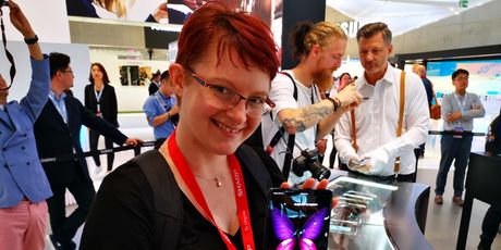 Urednica Zima i Galaxy Fold