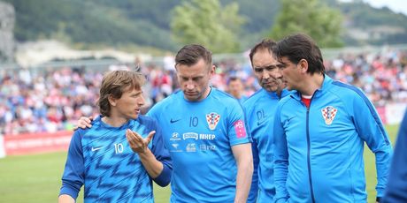 Luka Modrić i Zlatko Dalić (Photo: Davor Javorovic/PIXSELL)