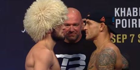 Nurmagomedov i Poirier (Screenshot)
