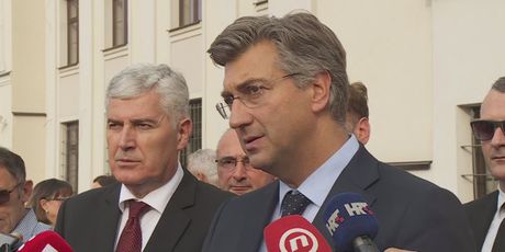 Dragan Čović i Andrej Plenković (Foto: Dnevnik.hr)