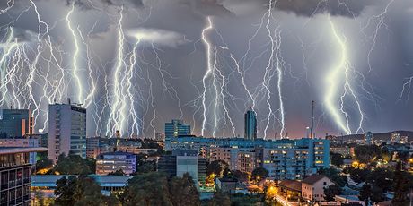 Munje nad Zagrebom (Foto: Francesca Delbianco)