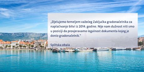 Odgovor iz Splitske obale (Foto: Dnevnik.hr)