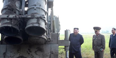 Kim Jong Un (Foto: Kim KNS / KCNA / AFP)