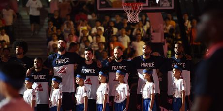 Francuski košarkaši (Foto: AFP)