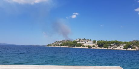 Požar kod Biograda na Moru (Foto: Dnevnik.hr)1