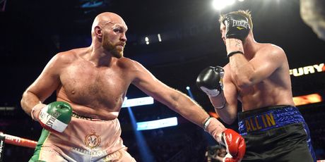Tyson Fury protiv Otta Wallina (Foto: AFP)
