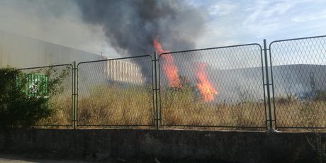 Požar u Splitu (Foto: Dalmacija Danas)