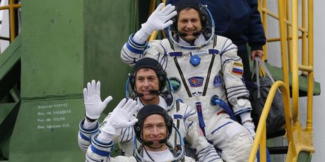 Kozmonauti i američki astronaut (Foto: Arhiva/AFP)