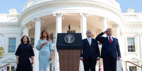 Donald Trump, Scott Morrison i Prve dame (Foto: AFP)