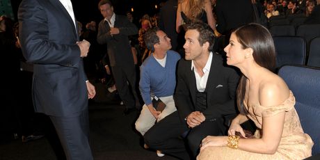 Ryan Reynolds, Hugh Jackman, Sandra Bullock (Foto: Getty Images)