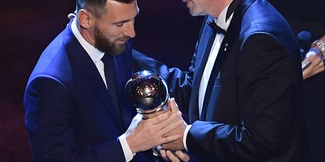 Lionel Messi i Gianni Infantino (Foto: AFP)