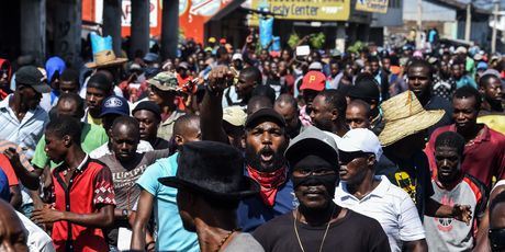 Prosvjedi na Haitiju (Foto: AFP) - 4