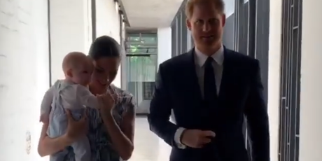 Meghan Markle, princ Harry i Archie (Foto: Instagram)