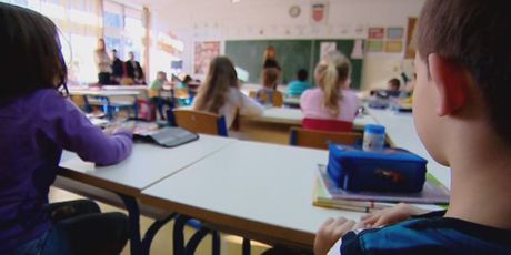 U školskoj učionici (Foto: Dnevnik.hr)
