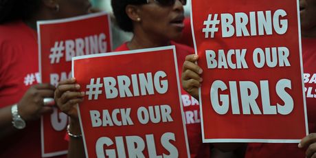 Nigerija, prosvjed za vraćanje otetih žena (Foto: TONY KARUMBA / AFP)