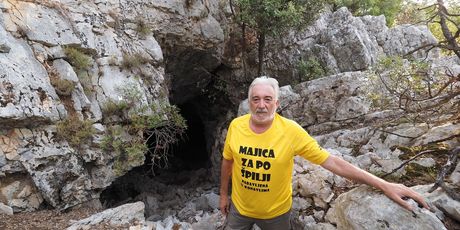 Marin Perković, špilja Movrica