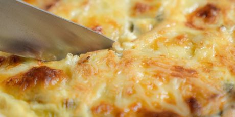 Quiche s porilukom i špinatom - 4