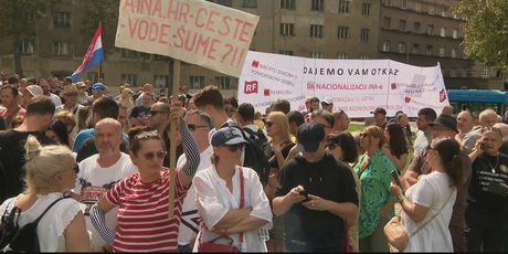 Prosvjed ispred središnjice HDZ-a - 4