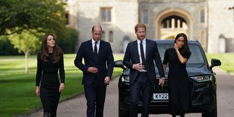Kate Middleton, princ William, princ Harry, Meghan Markle - 3