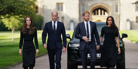 Kate Middleton, princ William, princ Harry, Meghan Markle - 4