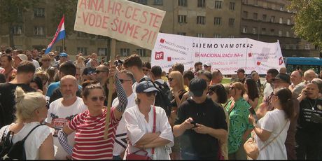 Prosvjed ispred središnjice HDZ-a - 8