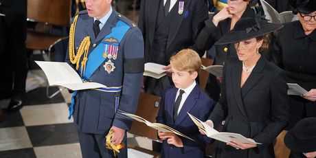 Princ William, princ George, Kate Middleton
