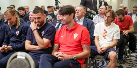 Domagoj Vida, Mateo Kovačić, Vedran Ćorluka, Luka Modrić
