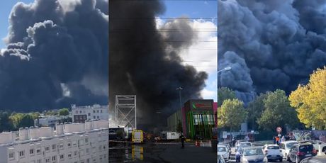 Požar na pariškoj tržnici