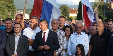 Prosvjed podrške Miloradu Dodiku - 1