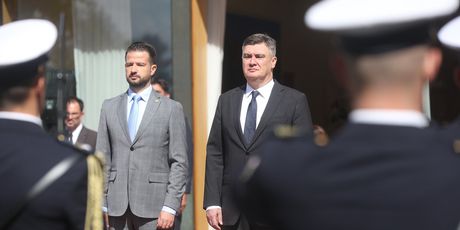 Predsjednik Crne Gore Jakov Milatović s predsjednikom Republike Hrvatske Zoranom Milanovićem - 2