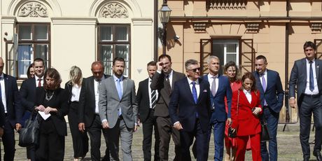 Susret premijera Plenkovića i Jakova Milatovica, crnogorskog predsjednika - 1