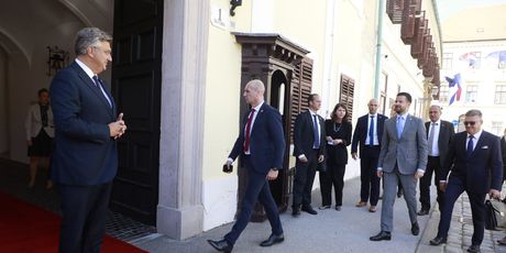 Susret premijera Plenkovića i Jakova Milatovica, crnogorskog predsjednika - 5