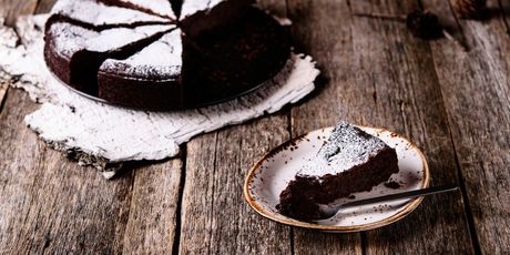 Kladdkaka - švedska gnjecava čokoladna torta