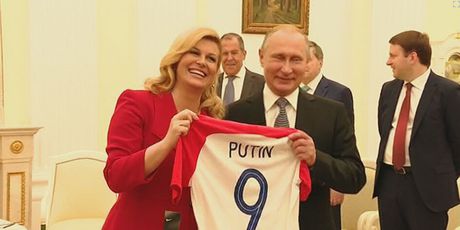 Kolinda Grabar-Kitarović i Vladimir Putin - 2