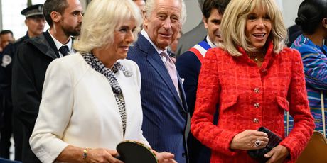 Kraljica Camilla i Brigitte Macron - 4