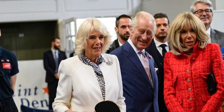 Kraljica Camilla i Brigitte Macron - 13