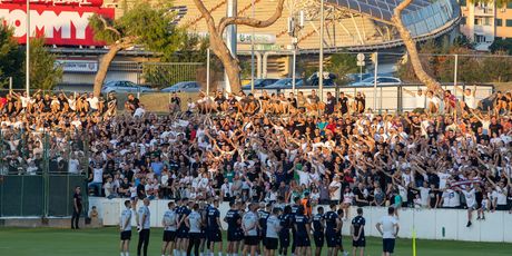 Hajdukov trening uoči derbija - 2