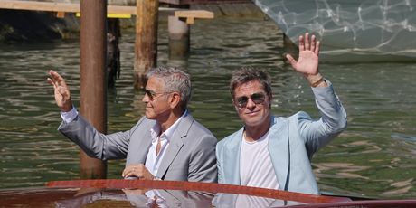 Brad Pitt i George Clooney - 1