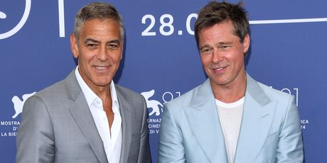 Brad Pitt i George Clooney - 4