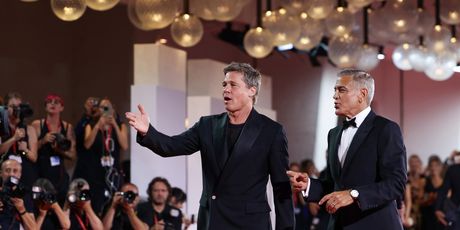 Brad Pitt i George Clooney - 7