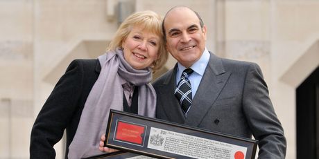 David Suchet i Sheila Ferris