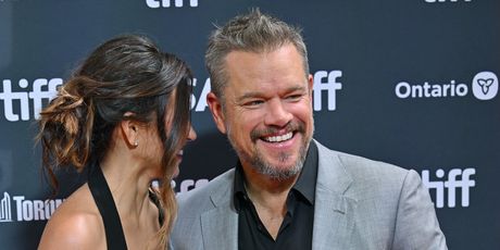 Matt Damon i Luciana Barroso - 1