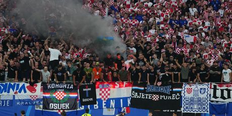 Hrvatski navijači u Leipzigu