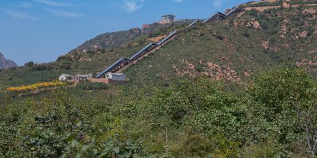 Planinske pokretne stepenice u provinciji Hunan u Kini - 3