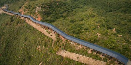 Planinske pokretne stepenice u provinciji Hunan u Kini - 5