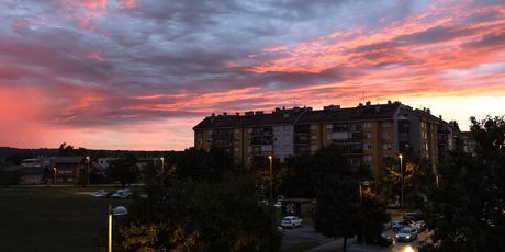 Neobična duga nad Zagrebom - 1