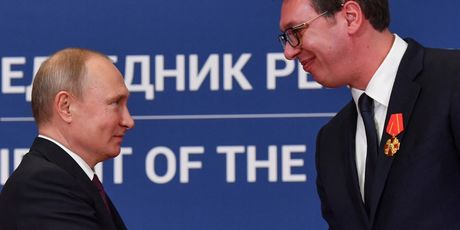 Vladimir Putin i Aleksandar Vučić