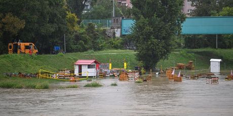 Sava se izlila iz korita u Zagrebu - 1