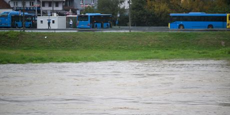 Sava se izlila iz korita u Zagrebu - 4