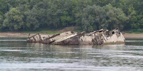 Olupina njemačkog broda iz Drugog svjetskog rata u Dunavu - 5